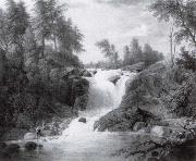 Asher Brown Durand Boonton Falls,New Jersey Germany oil painting artist